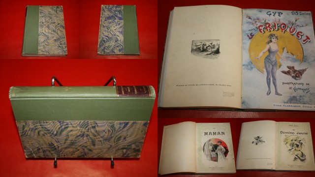 A la feuille de rose, maison turque - ecrits erotiques - Guy de Maupassant  - Flammarion - Grand format - Librairie Passages LYON